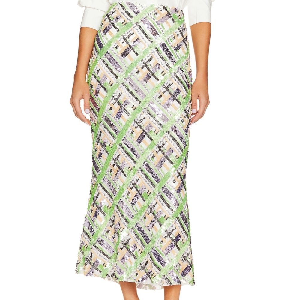 Veronica Beard - Sequin Beaded Brent Skirt